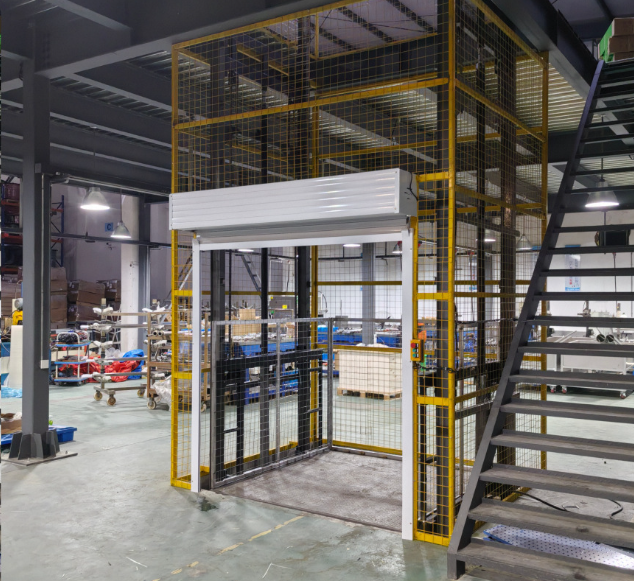 鹤岗食品厂物料提升