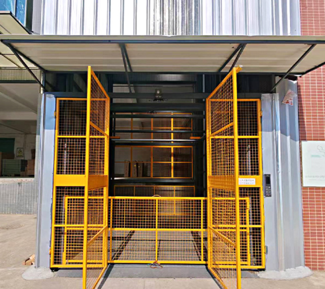 鹤岗导轨式升降平台